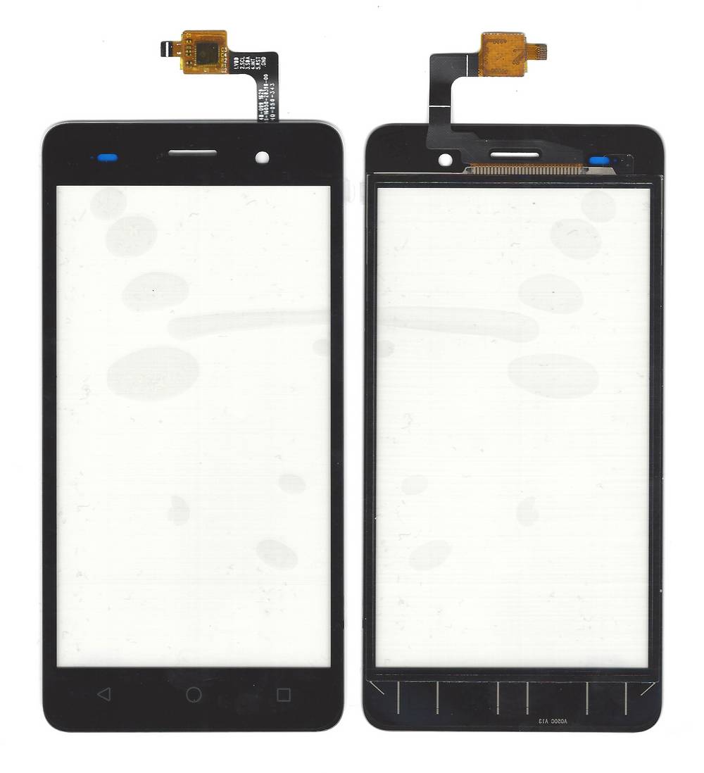 Μηχανισμός Αφής Wiko Lenny 3 χωρίς Κόλλα Μαύρο OEM Type A