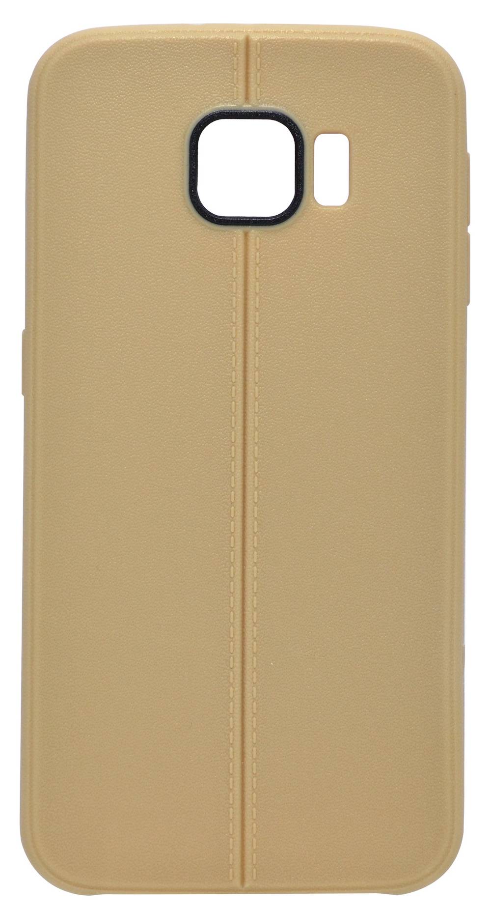 Θήκη TPU Ancus Leather Feel για Samsung SM-G920F Galaxy S6 Χρυσαφί