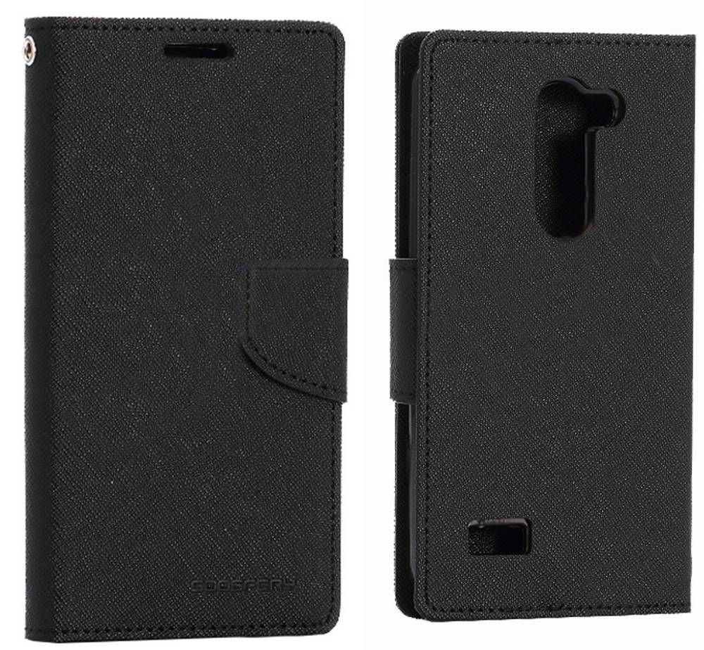 Θήκη Book Goospery Fancy Diary για LG L Bello D331/D335 Μαύρη by Mercury