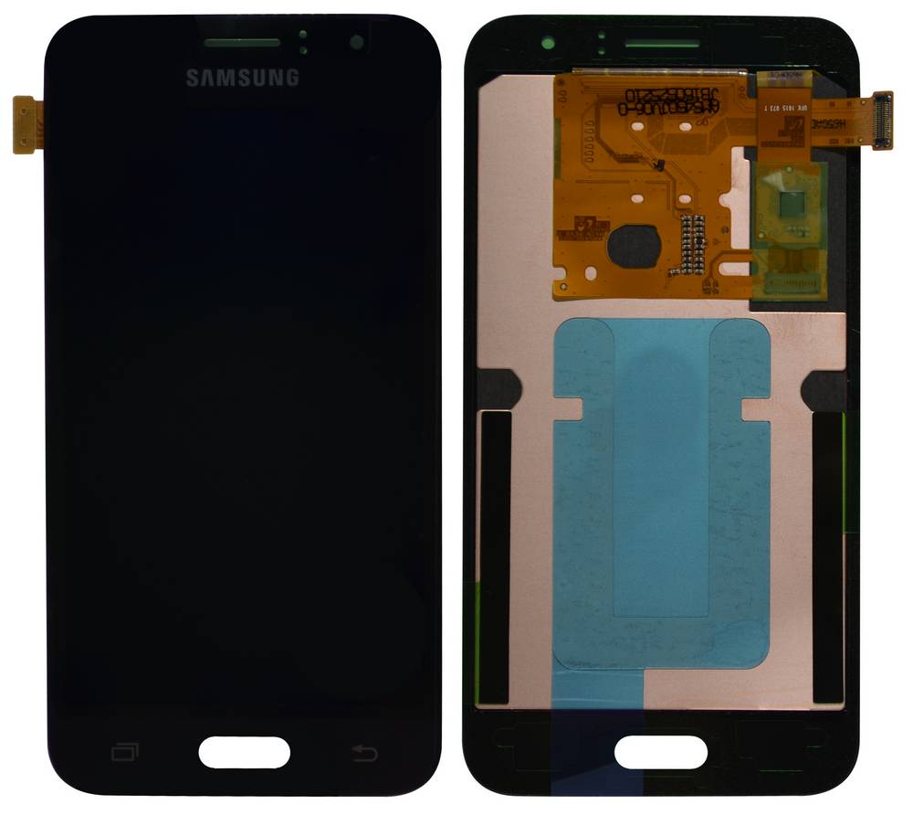 Γνήσια Οθόνη & Μηχανισμός Αφής Samsung SM-J120F Galaxy J1 (2016) Μαύρο GH97-18224C,GH97-19005C