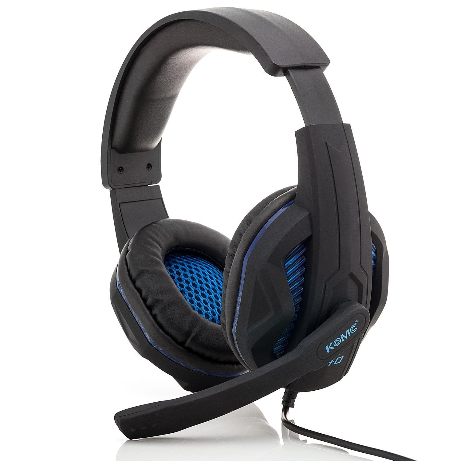 Ακουστικά Stereo KOMC USB Headphones G40 Μαύρα