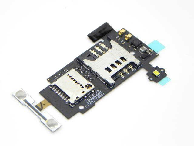Επαφές Κάρτας Sim LG Optimus L7 P700 με Αναγνώστη Κάρτας Μνήμης και Πλαϊνά Πλήκτρα Original