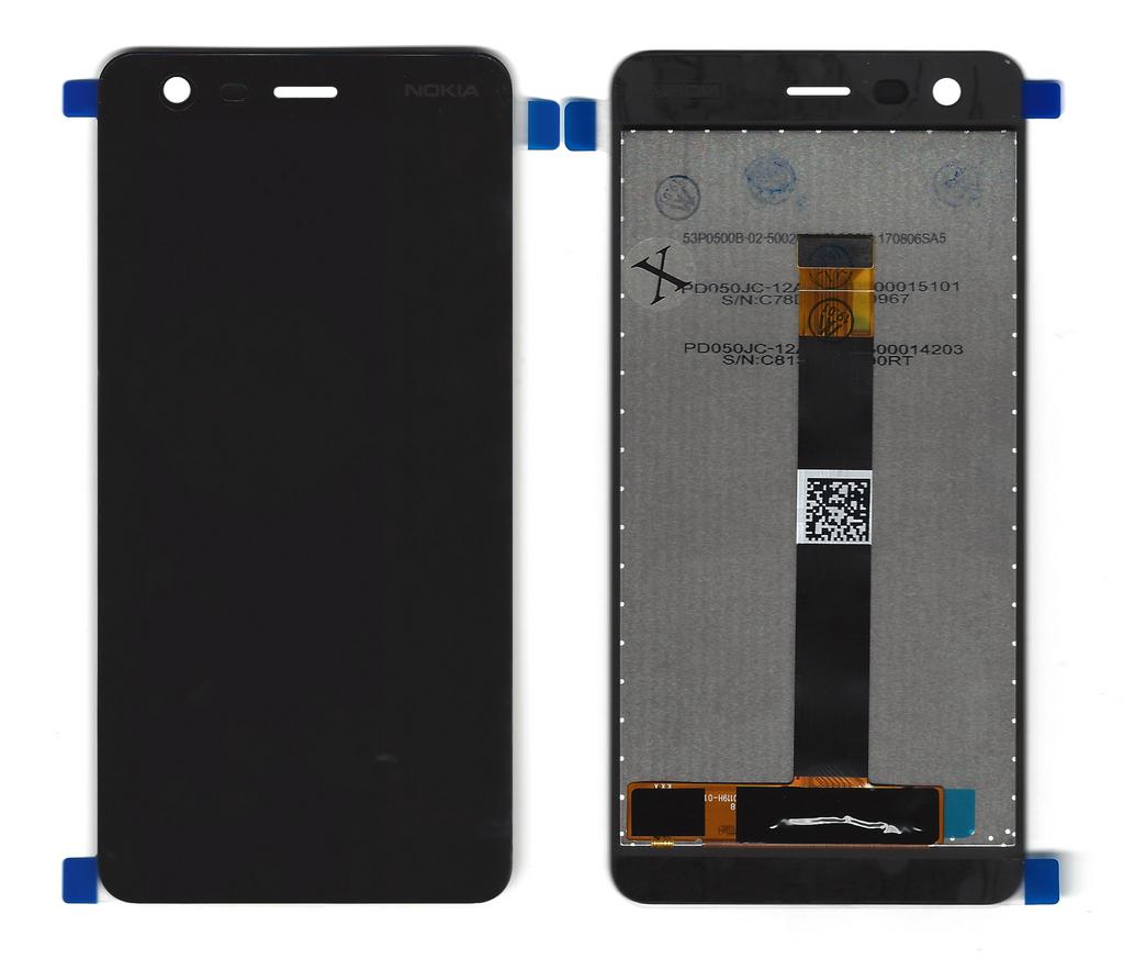 Οθόνη & Μηχανισμός Αφής Nokia 2.1 Μαύρο χωρίς Πλαίσιο. Κόλλα