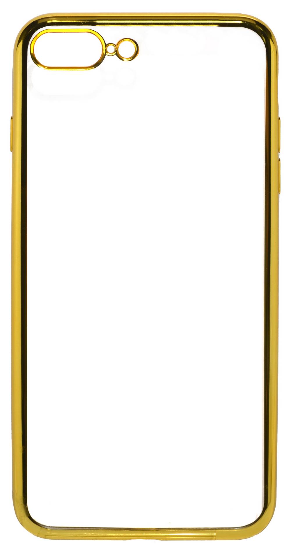Θήκη Electroplating TPU Ancus για Apple iPhone 7 Plus Χρυσαφί - Διάφανη