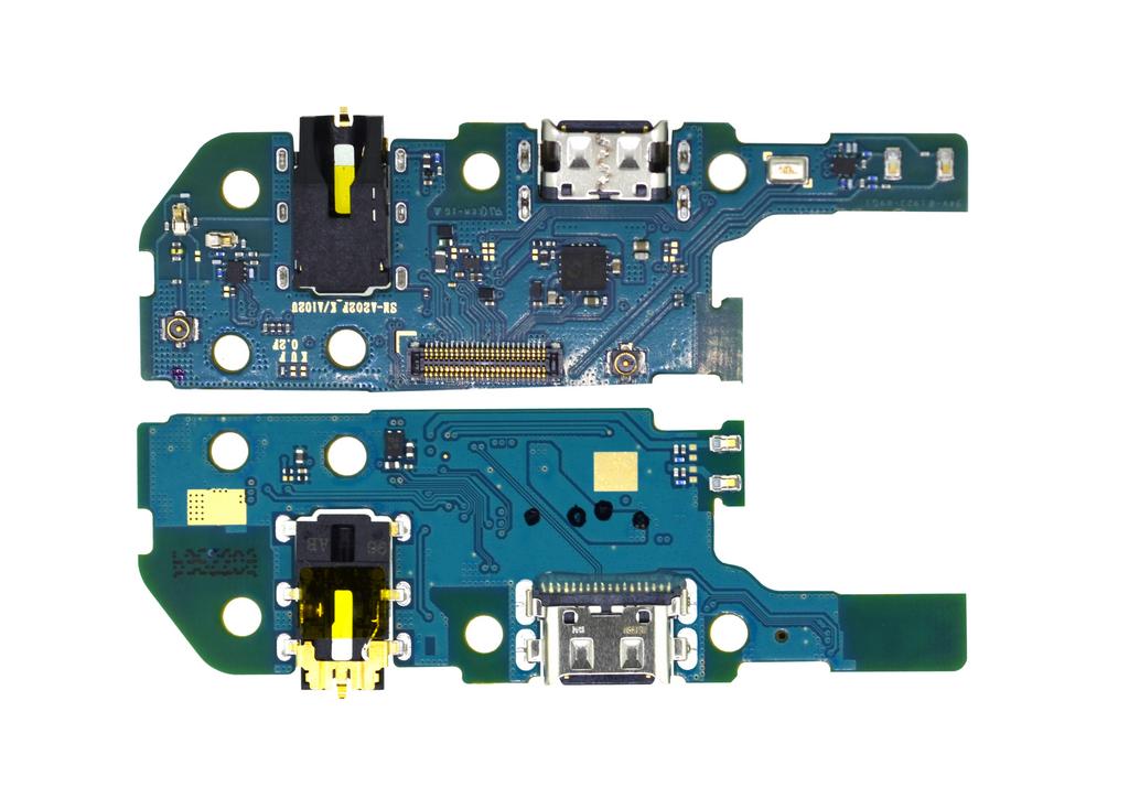 Επαφή Φόρτισης Samsung SM-A202F Galaxy A20e με Μικρόφωνο και Επαφή Ακουστικών GH59-15086A Original