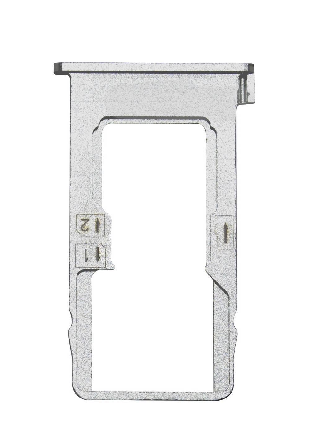 Βάση Κάρτας Sim/Μνήμης Doogee F5 Ασημί Original