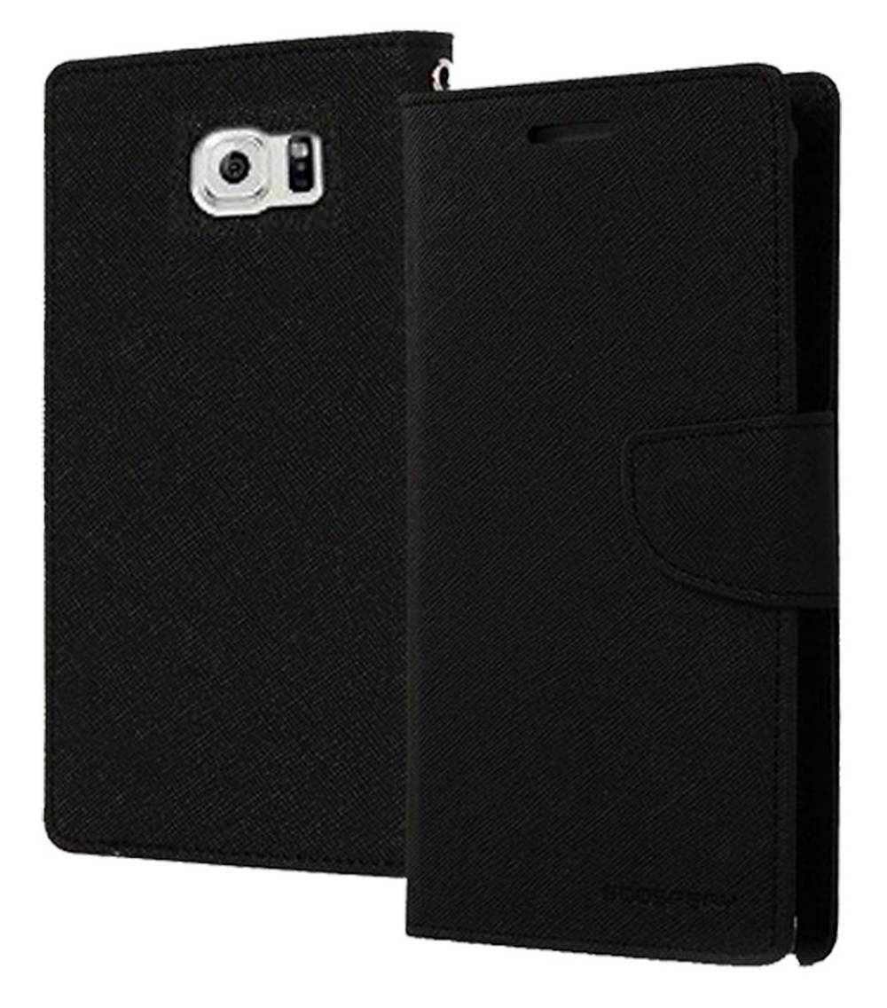 Θήκη Book Goospery Fancy Diary για Samsung SM-G928F Galaxy S6 Edge+ Μαύρη by Mercury