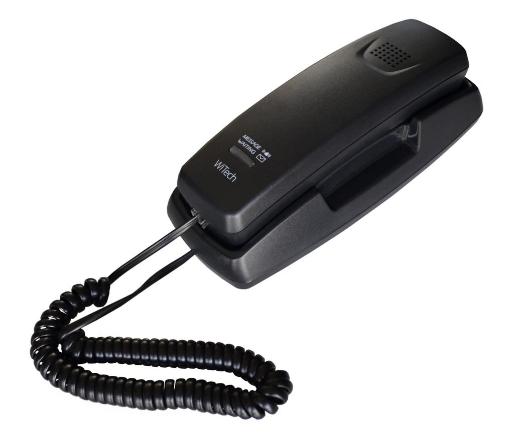 Σταθερό Ψηφιακό Τηλέφωνο WiTech WT-1020BLK Μαύρο