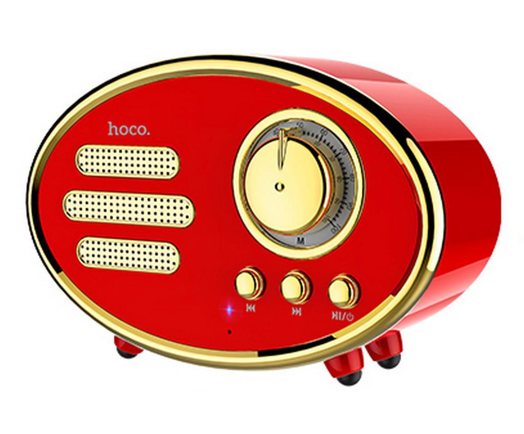 Φορητό Ηχείο Bluetooth Hoco BS25 Time Κόκκινο 1200mAh, 1x5W, TF Card και AUX Input