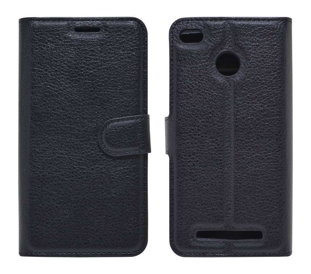Θήκη Book Ancus Teneo για Xiaomi Redmi 3/3S TPU Μαύρη