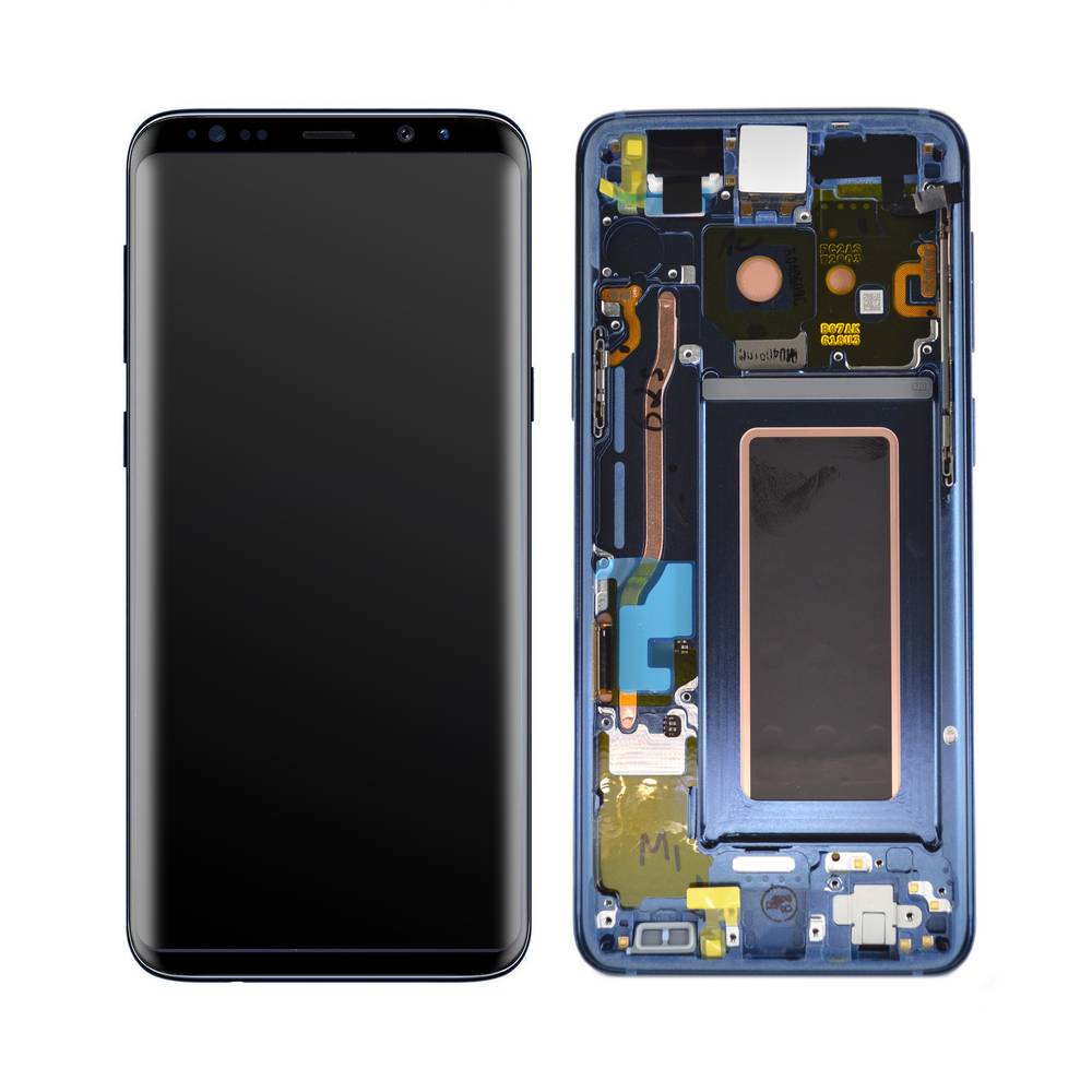 Γνήσια Οθόνη & Μηχανισμός Αφής Samsung SM-G960F Galaxy S9 Μπλέ GH97-21696D