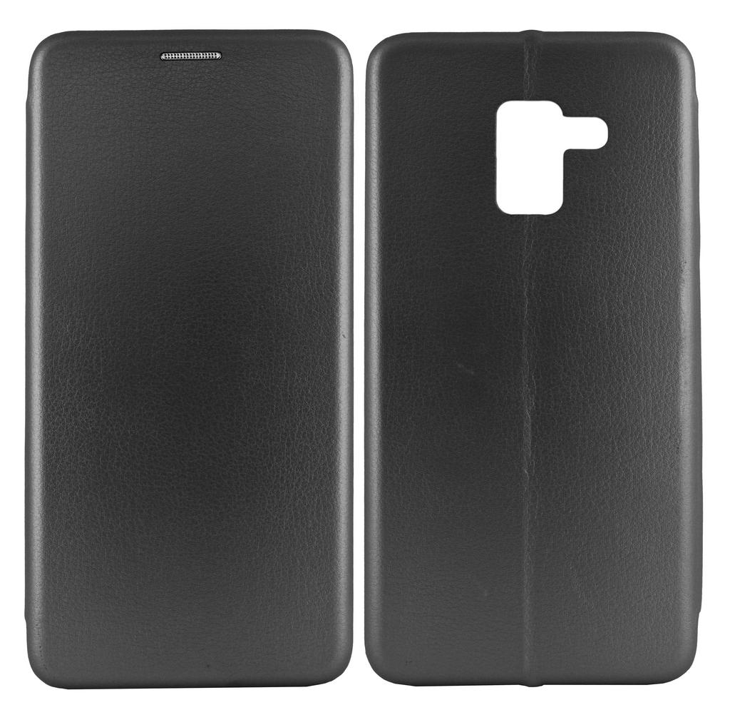 Θήκη Book Ancus Magnetic Curve για Samsung SM-A530F Galaxy A8 (2018) TPU Μαύρη