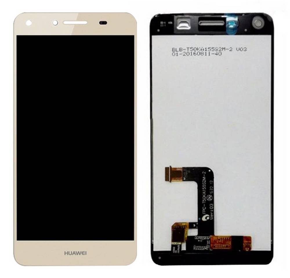 Οθόνη & Μηχανισμός Αφής Huawei Y5 II Χρυσαφί χωρίς Πλαίσιο, Κόλλα