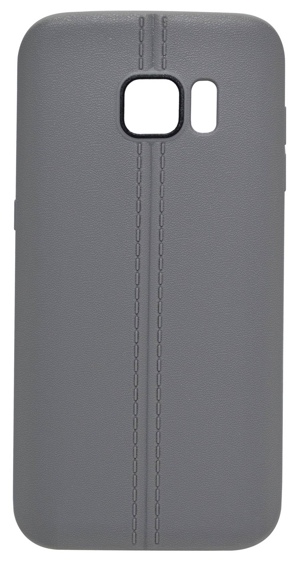 Θήκη TPU Ancus Leather Feel για Samsung SM-G930F Galaxy S7 Γκρί