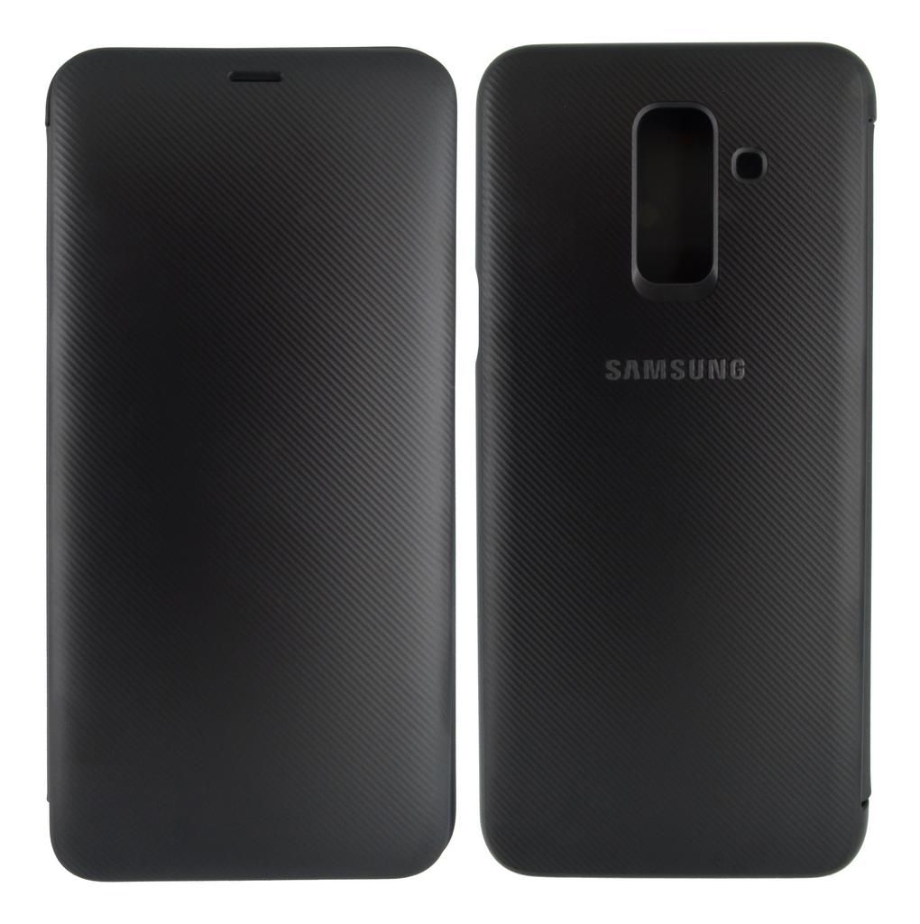 Θήκη Book Samsung Wallet Cover EF-WA605CBEGWW για SM-A605F Galaxy A6+ (2018) Μαύρη