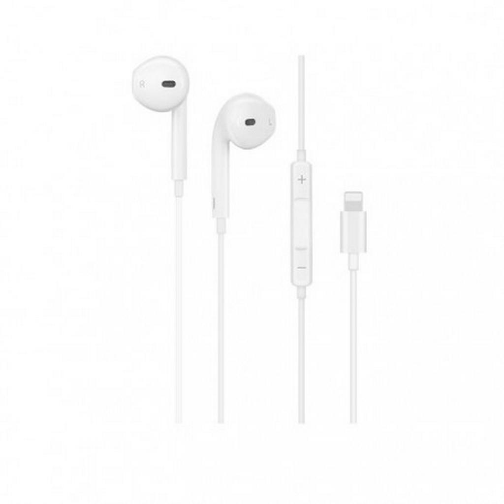 Hands Free Lightning Hoco L7 με Σύνδεση Bluetooth V.4.2 Λευκό