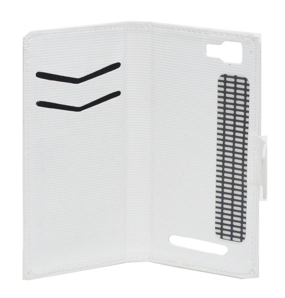 Θήκη Book Ancus Stick it Universal για Smartphone 4.5" Λευκή