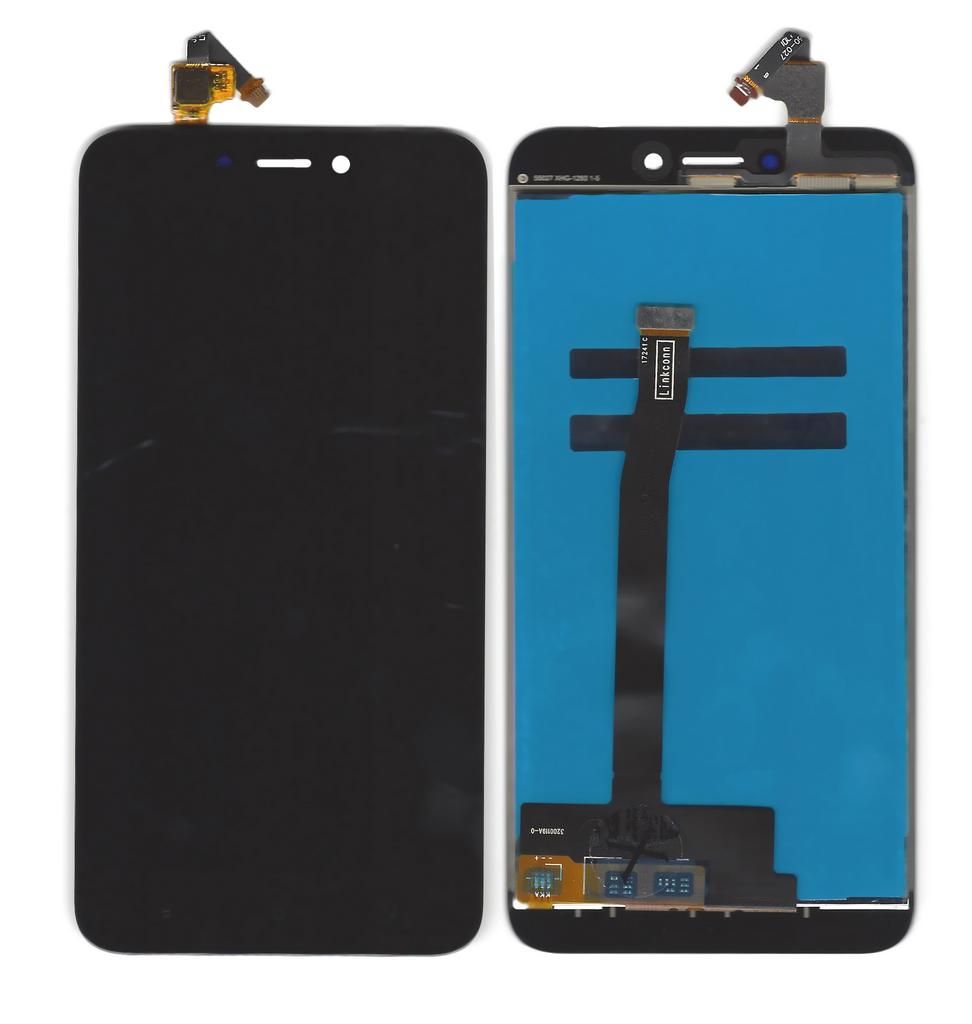 Οθόνη & Μηχανισμός Αφής Xiaomi Redmi 4X Μαύρο (Διάσταση:136mm) OEM