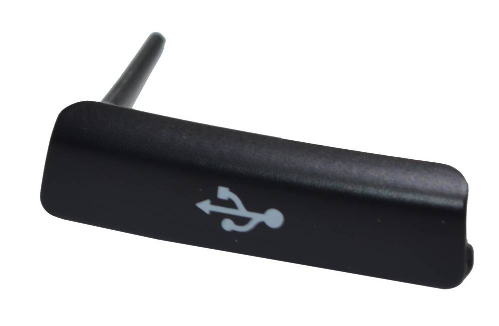 Κάλυμμα USB Samsung GT-S7710 Galaxy Xcover 2 Μαύρο Original GH98-25616B