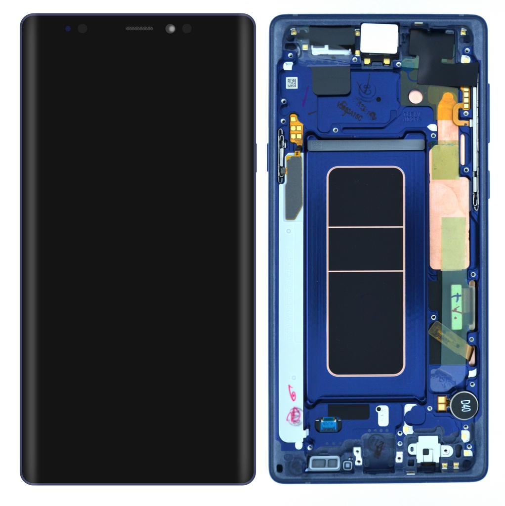 Γνήσια Οθόνη & Μηχανισμός Αφής Samsung SM-N960F Galaxy Note 9 Μπλε GH97-22269B