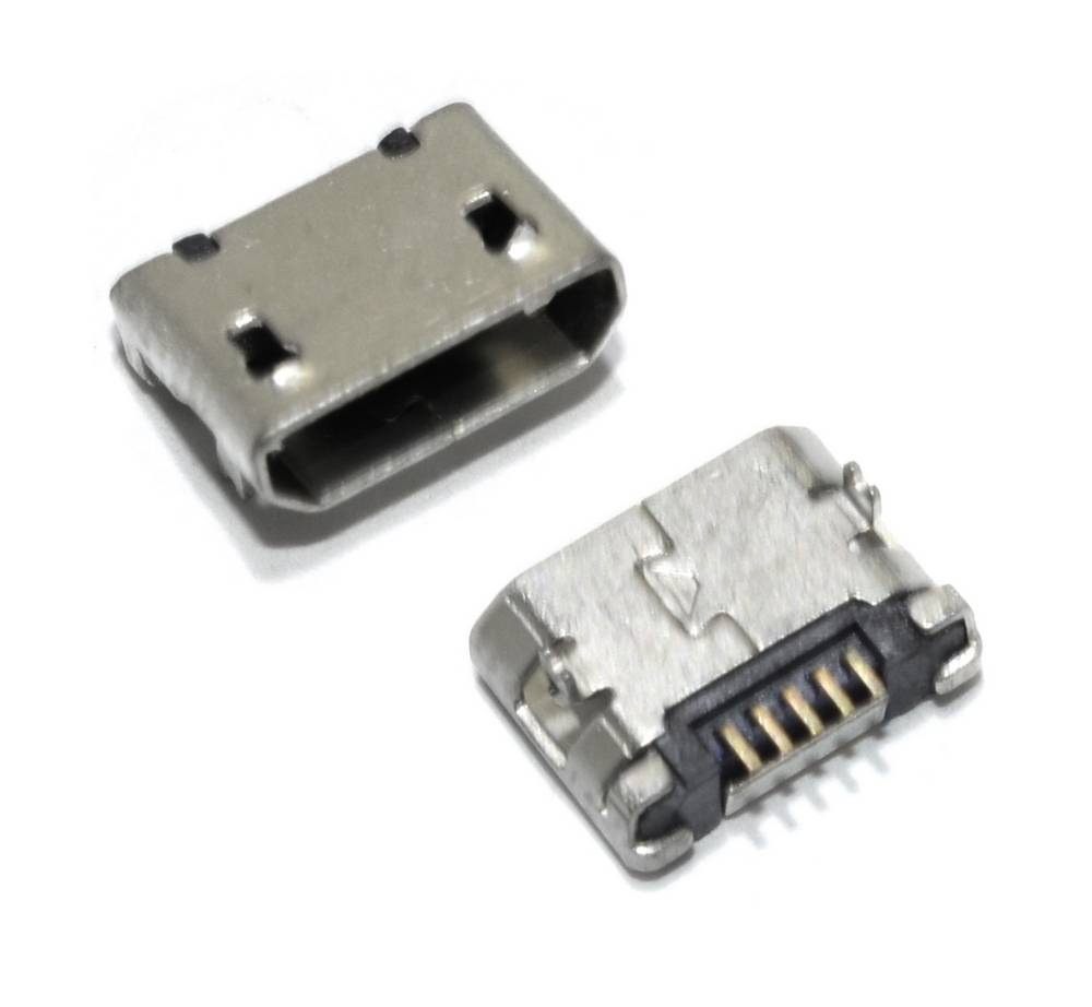 Επαφή Φόρτισης Universal Micro Usb 6.4 Dip Flat 5P n.2