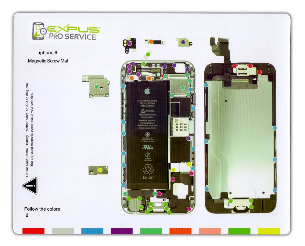 Magnetic Screw Pad for iPhone 6