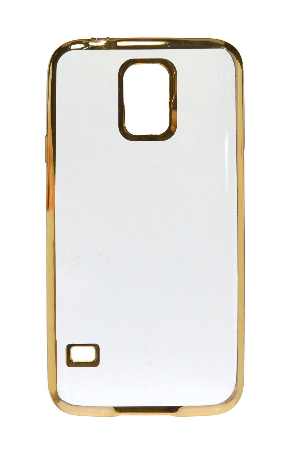 Θήκη Electroplating TPU Ancus για Samsung SM-G900F Galaxy S5 Χρυσαφί - Διάφανη