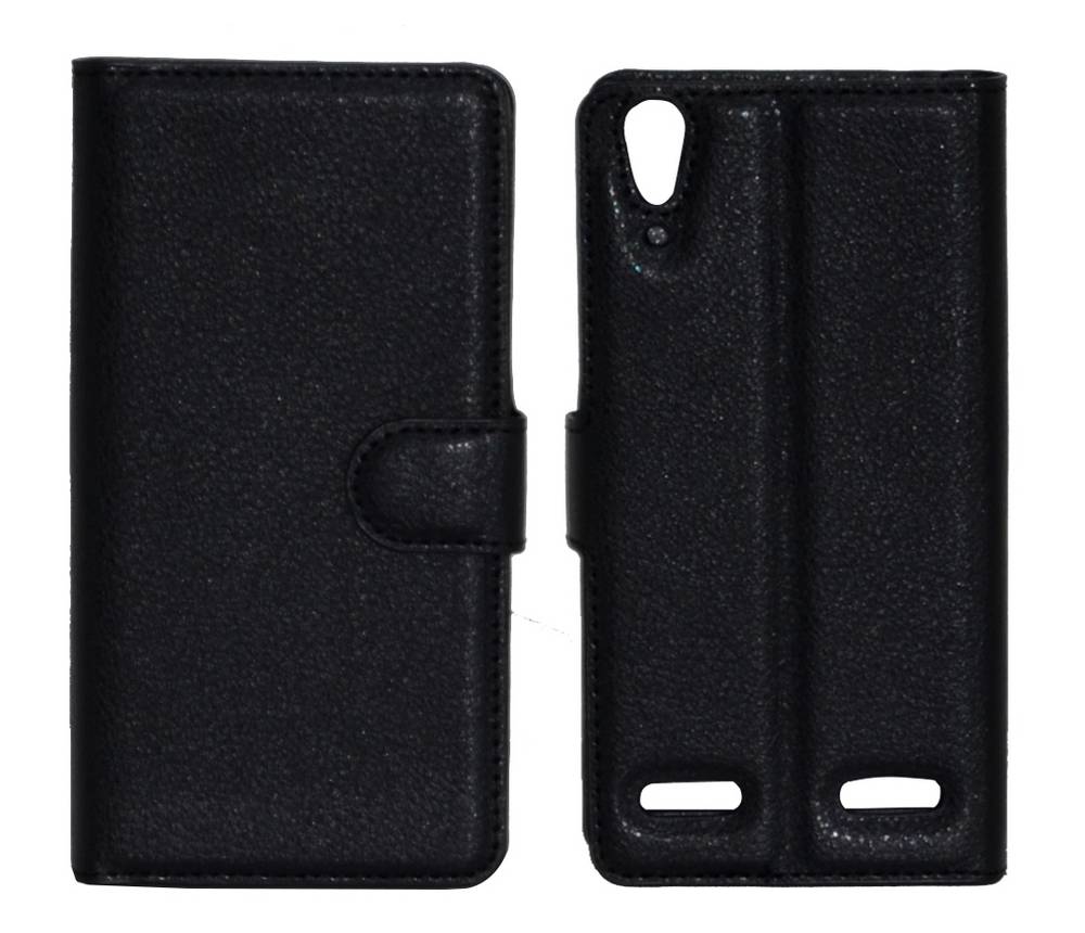 Θήκη Book Ancus Teneo για Lenovo A6000/A6000 Plus TPU Μαύρη
