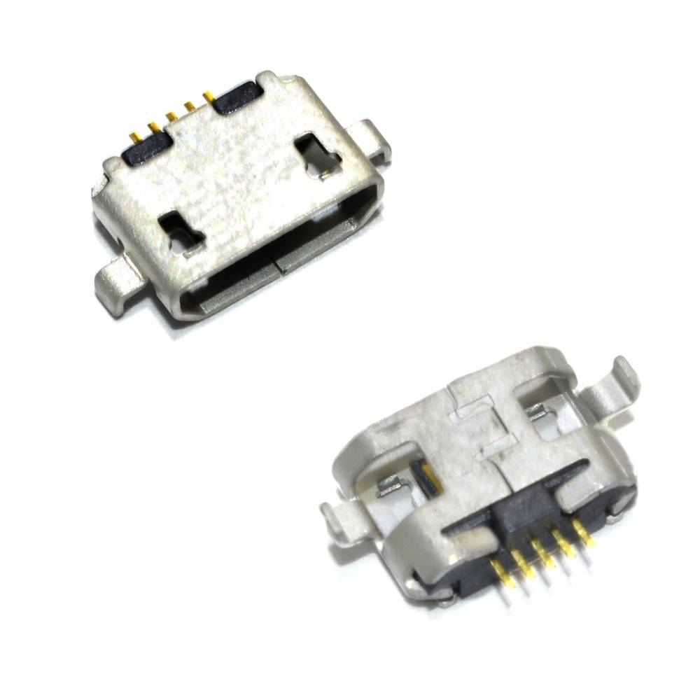 Επαφή Φόρτισης Universal Micro Usb Sink 1.0 2 Feet Flat SMT 5P n.19