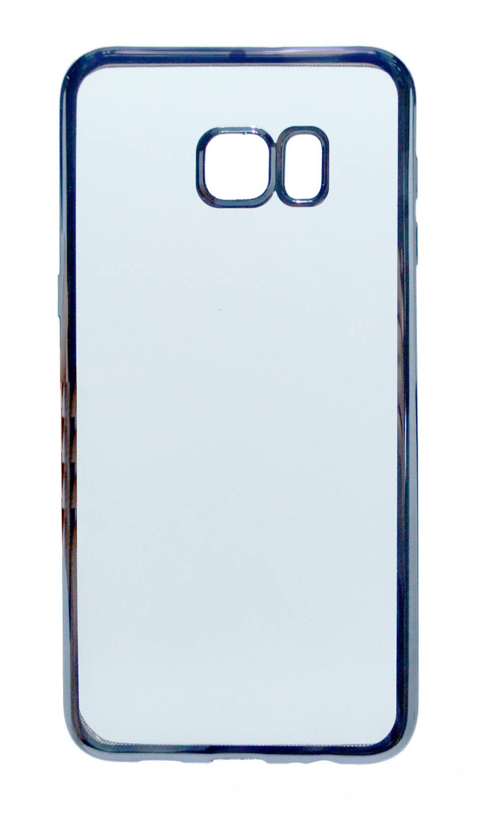 Θήκη Electroplating TPU Ancus για Samsung SM-G928F Galaxy S6 Edge+ Μαύρη - Διάφανη