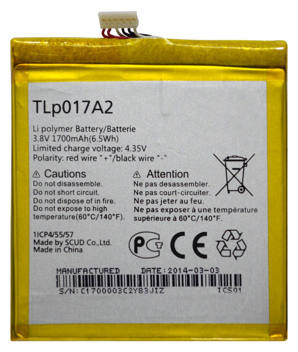 Μπαταρία TLp017A2 για Alcatel One Touch Idol Mini OT-6012D OEM Bulk