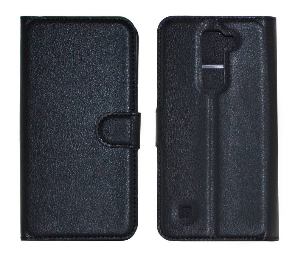 Θήκη Book Ancus Teneo για LG K7 X210 TPU Μαύρη