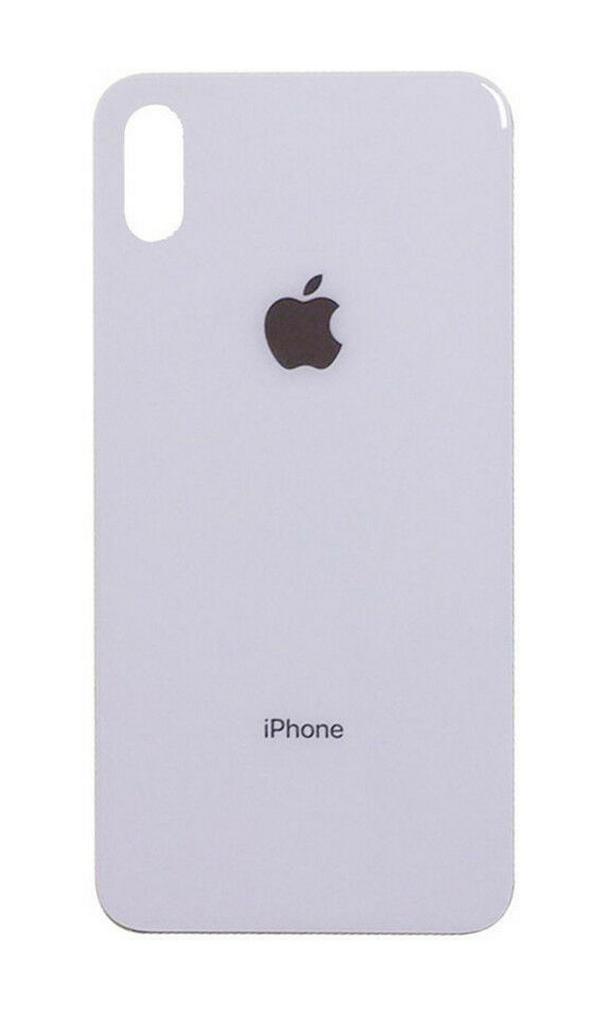 Πίσω Κάλυμμα για Apple iPhone XS Λευκό χωρίς Τζαμάκι Κάμερας