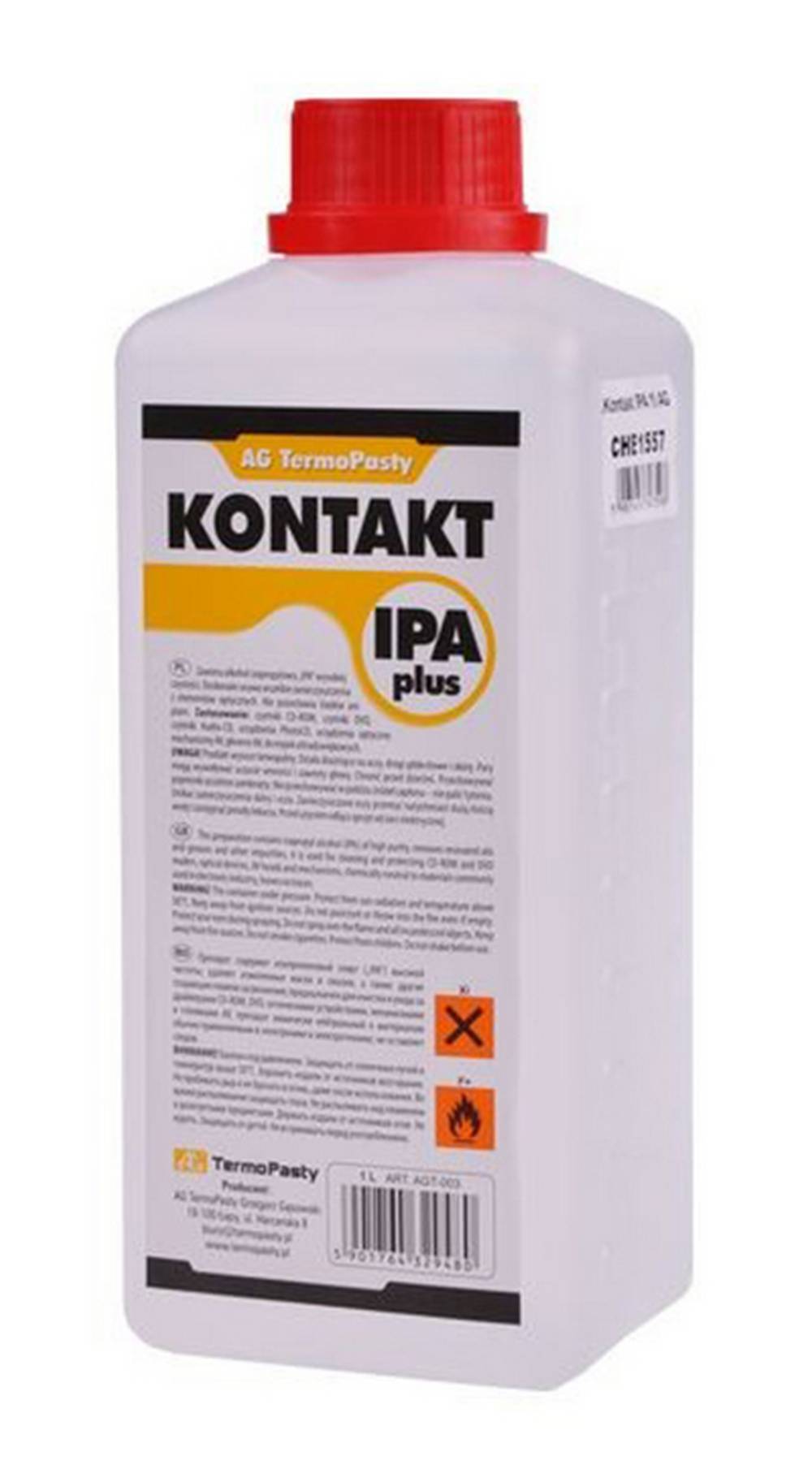 Καθαριστικό Οπτικών Στοιχείων TermoPasty Kontakt IPA plus 1Λ Κατάλληλο για Οπτικά Μέρη Κεφαλών CD-ROM, DVD και Audio-CD