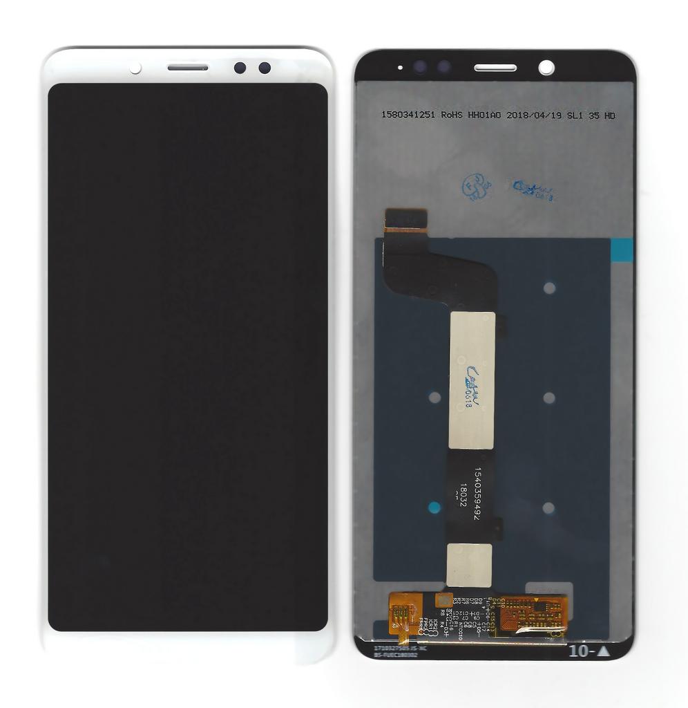 Οθόνη & Μηχανισμός Αφής Xiaomi Redmi Note 5 Λευκό (Διάσταση:154mm) 1540359492