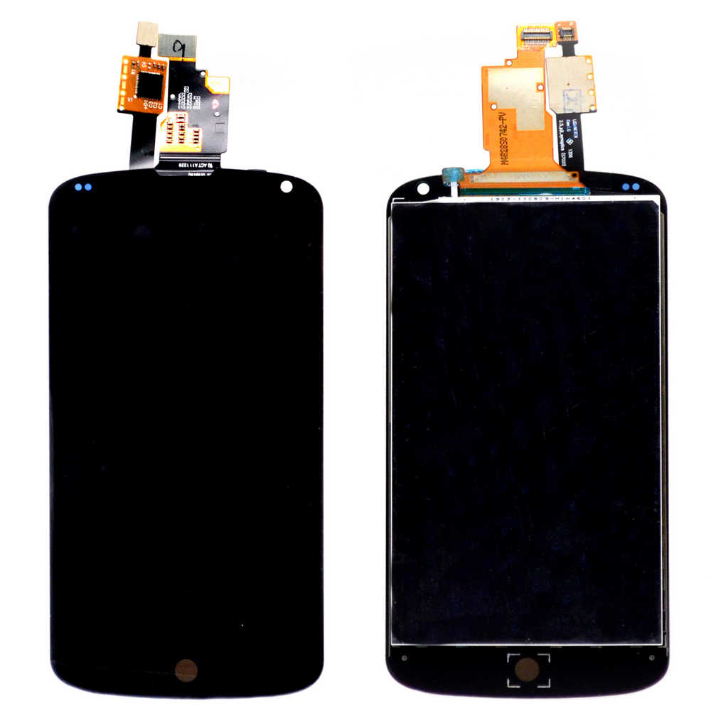 Γνήσια Οθόνη & Μηχανισμός Αφής LG Nexus 4 E960 χωρίς Πλαίσιο