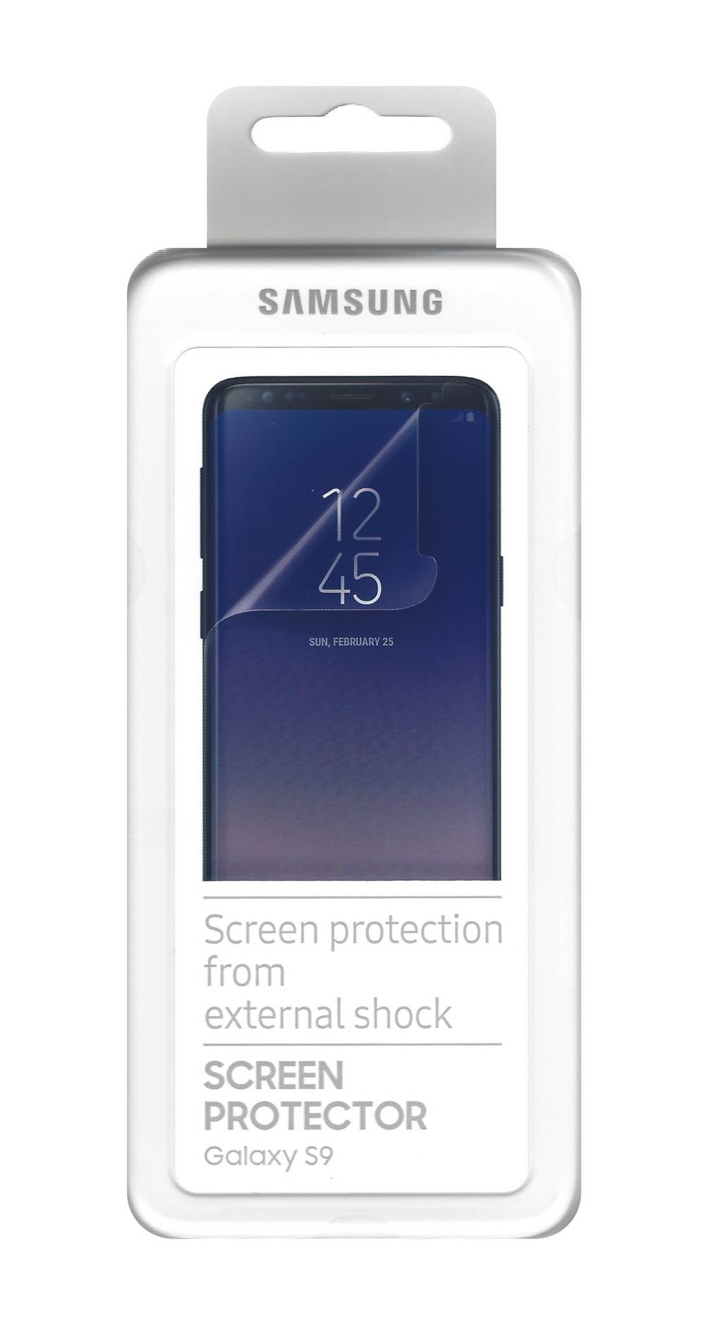 Screen Protector Samsung ET-FG960CTEGWW για SM-G960F Galaxy S9 Curved Full Face (2 Τεμάχια)