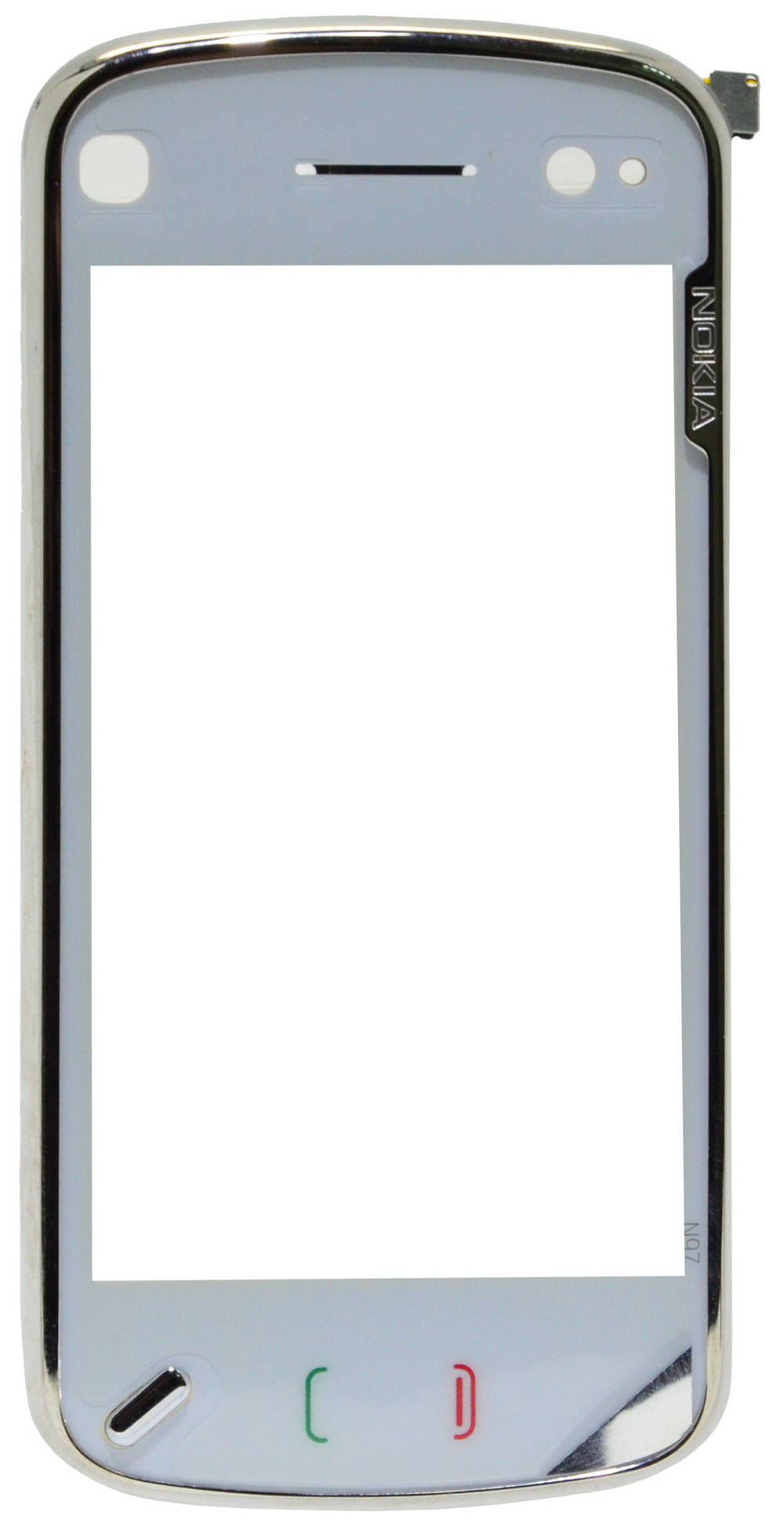 Μηχανισμός Αφής Nokia N97 Λευκό με Πλαίσιο Swap