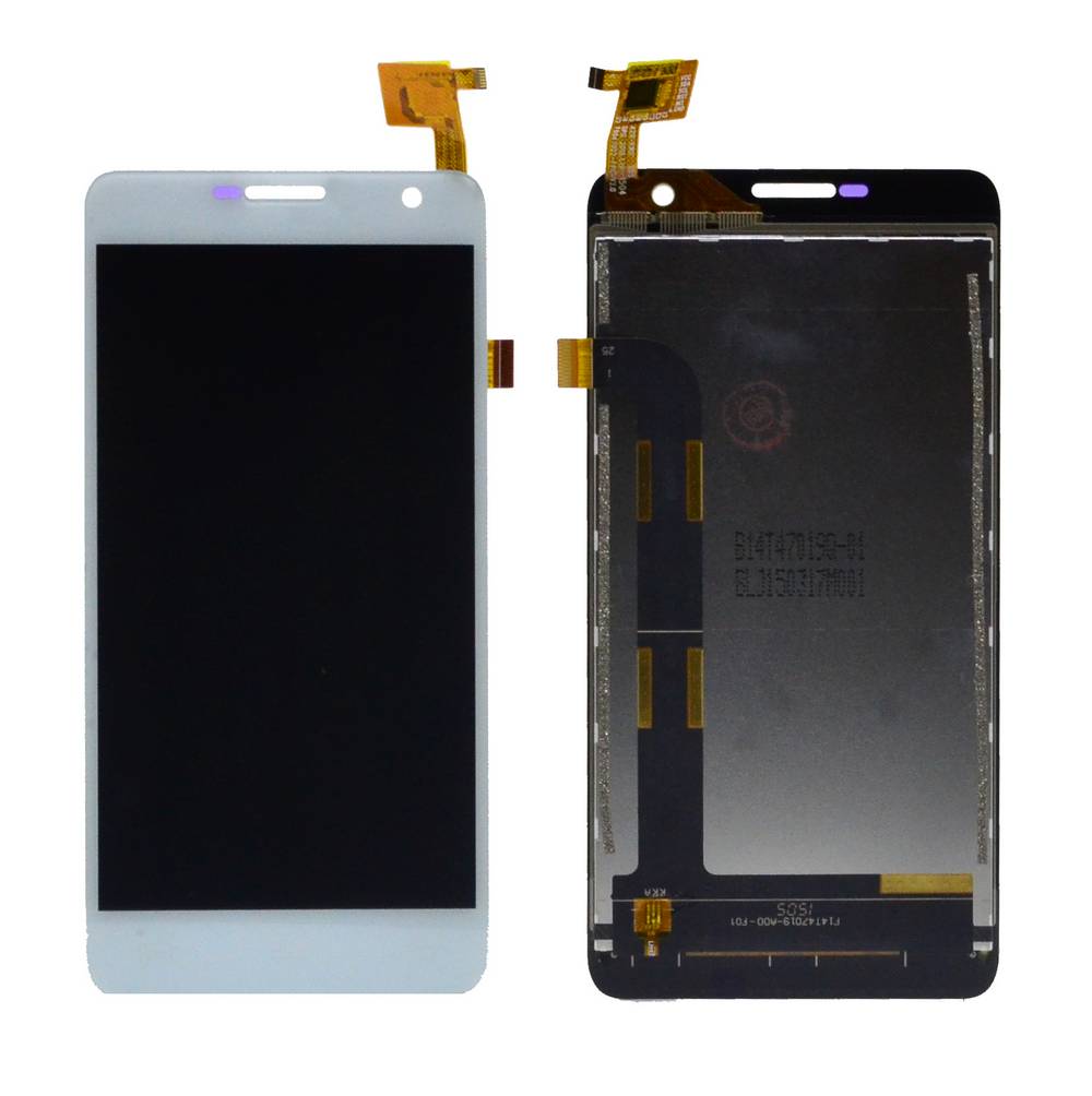 Γνήσια Οθόνη & Μηχανισμός Αφής Doogee Iron Bone DG750 Λευκό χωρίς Κόλλα