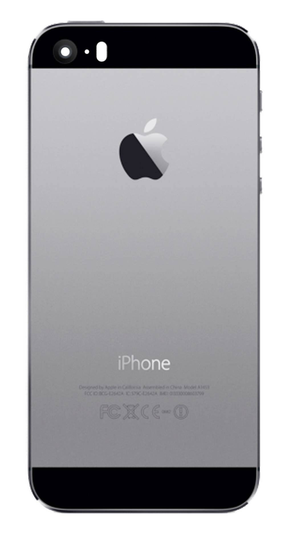 Πίσω Κάλυμμα Apple iPhone SE με Βάση Κάρτας Sim, On/Off, Πλήκτρα Έντασης και Σίγασης Μαύρο Swap