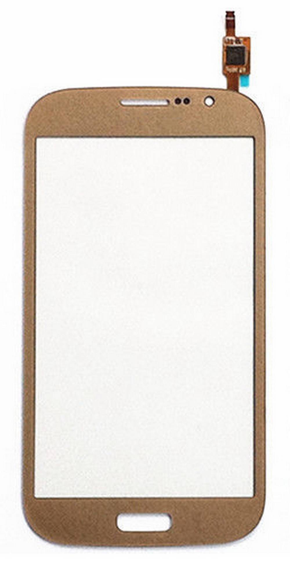 Μηχανισμός Αφής Samsung i9082 Galaxy Grand Χρυσαφί με Κόλλα OEM Type A