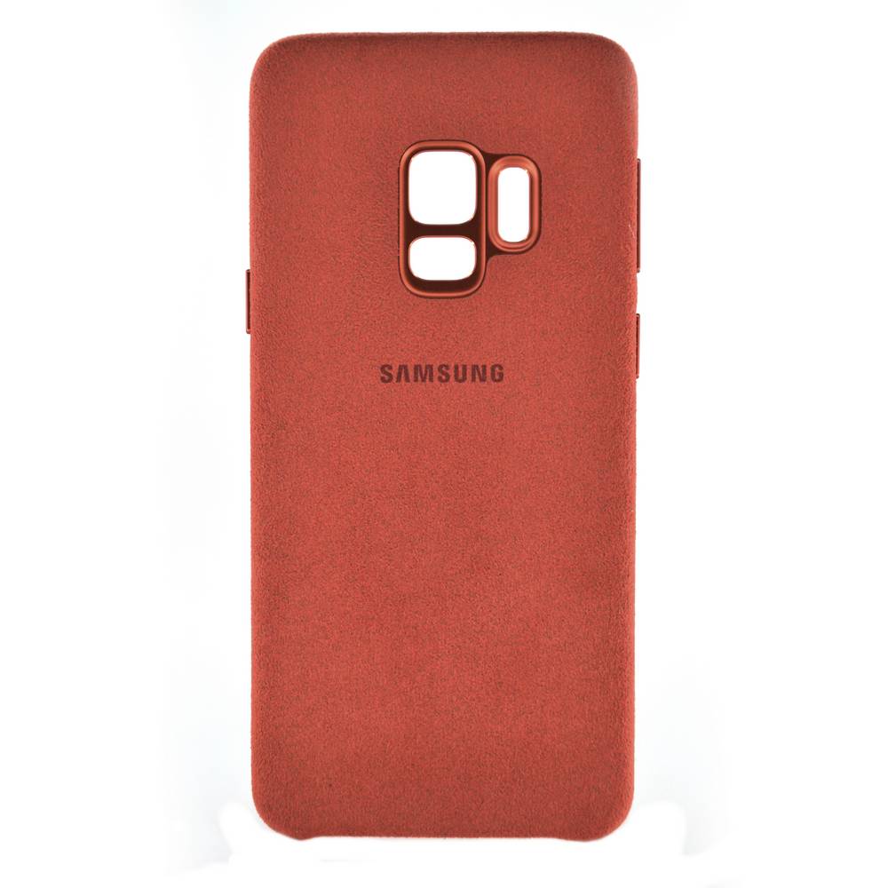 Θήκη Faceplate Samsung Alcantara Cover EF-XG960AREGWW για SM-G960 Galaxy S9 Κόκκινη