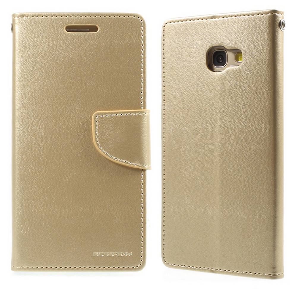 Θήκη Book Goospery Bravo Diary για Samsung SM-A310F Galaxy A3 (2016) Χρυσαφί by Mercury