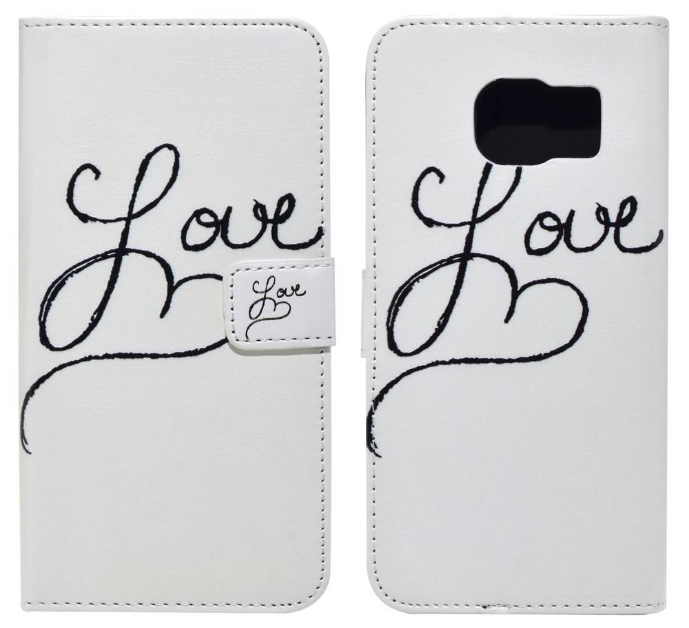 Θήκη Book Ancus Art Collection για Samsung SM-G935 Galaxy S7 Edge Love