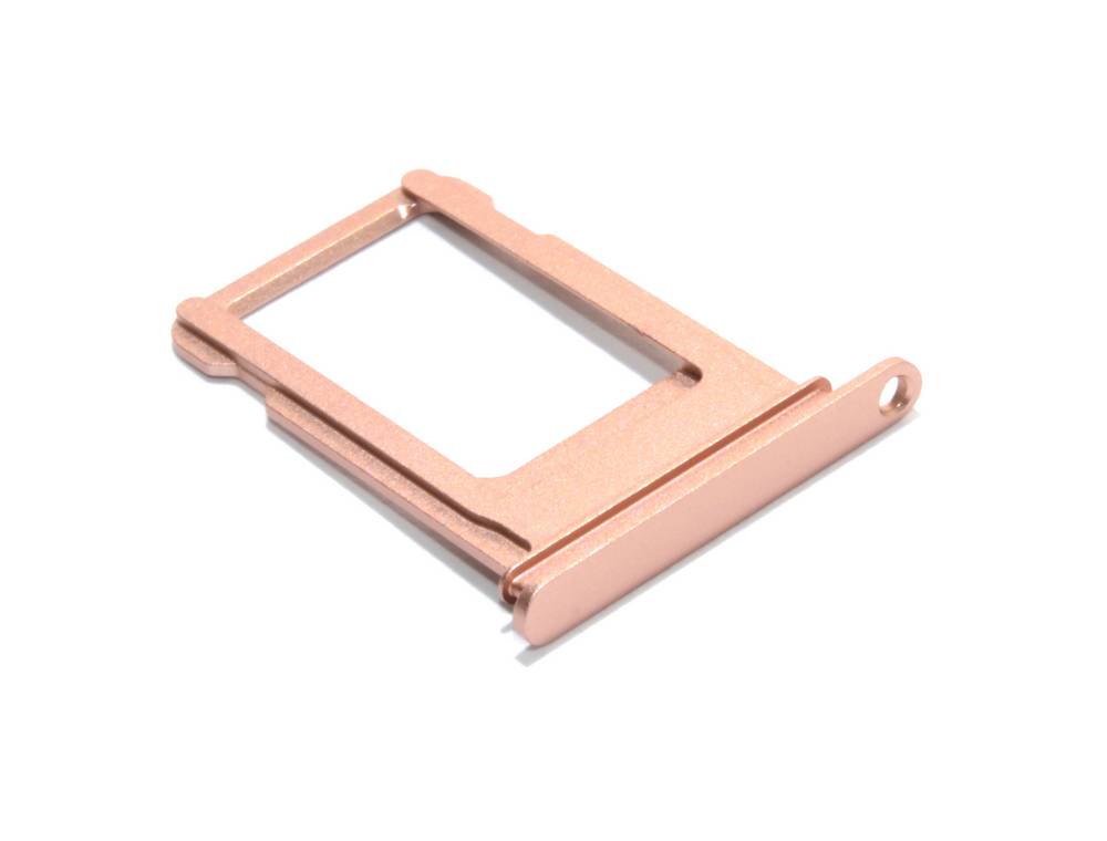 Βάση Κάρτας Sim Apple iPhone 7 Χρυσαφί Ροζ Original
