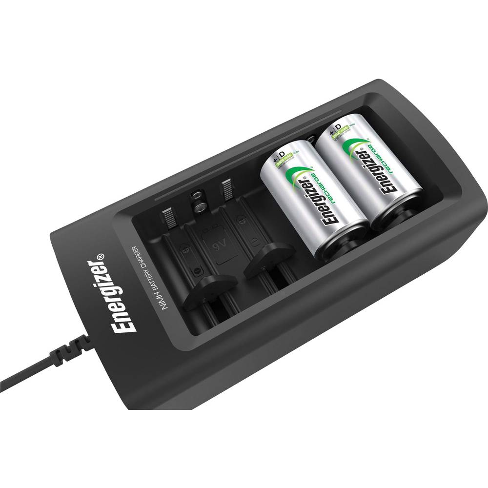 Φορτιστής Μπαταριών Energizer ACCU Recharge Universal για AA/AAA/C/D/9V με Ενδείξεις Φόρτισης