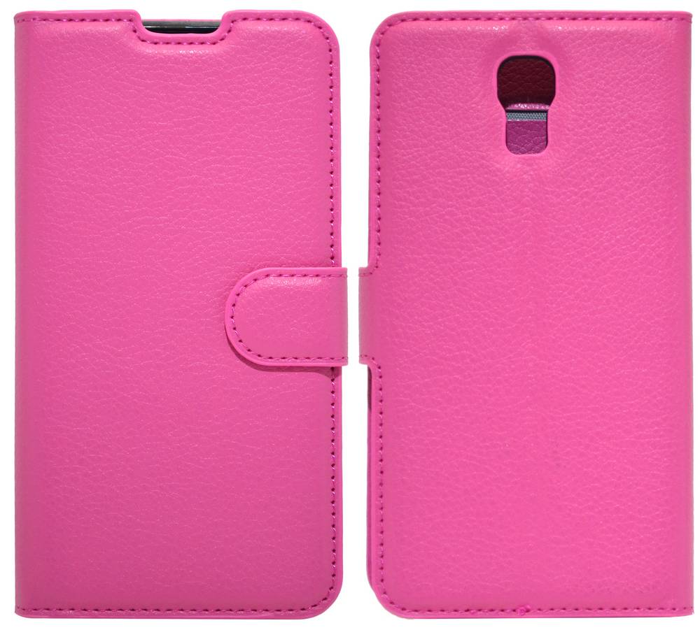 Θήκη Book Ancus Teneo για LG X Screen K500N TPU Φούξια