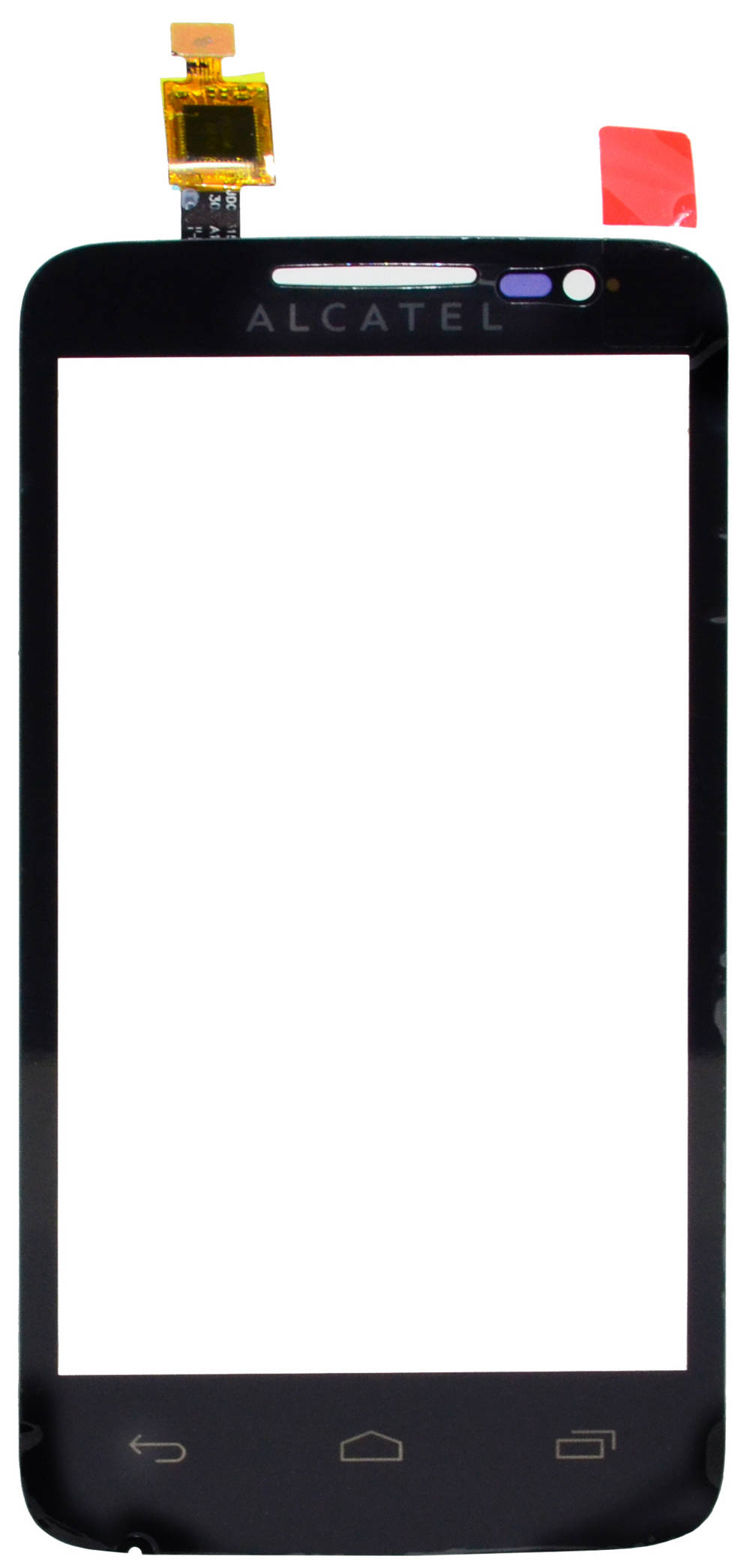 Μηχανισμός Αφής Alcatel One Touch M'Pop OT-5020D χωρίς Κόλλα Μαύρο Original AUE1740A10C1