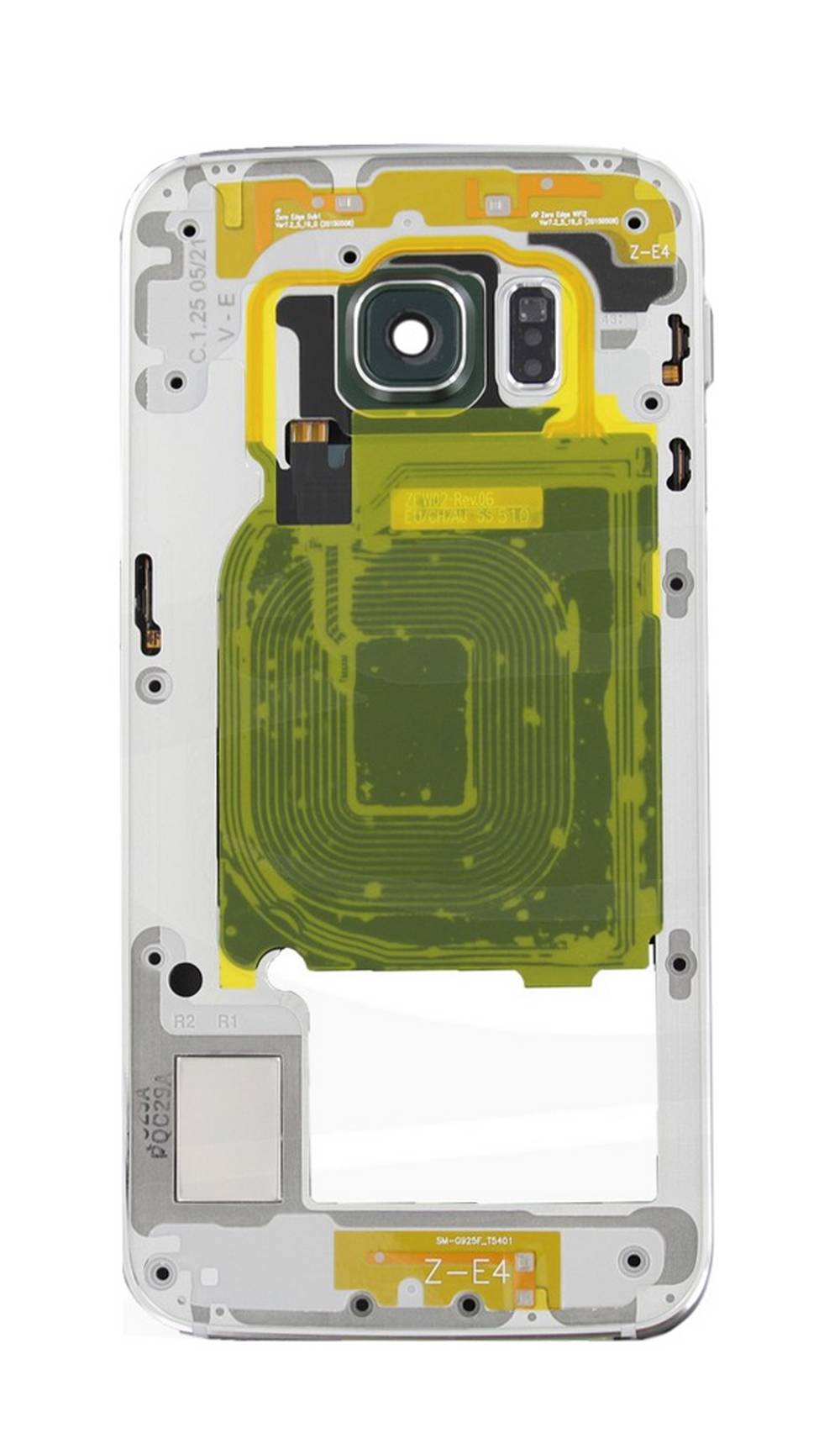 Πίσω Κάλυμμα Samsung SM-G925F Galaxy S6 Edge Πράσινο Original GH96-08376E