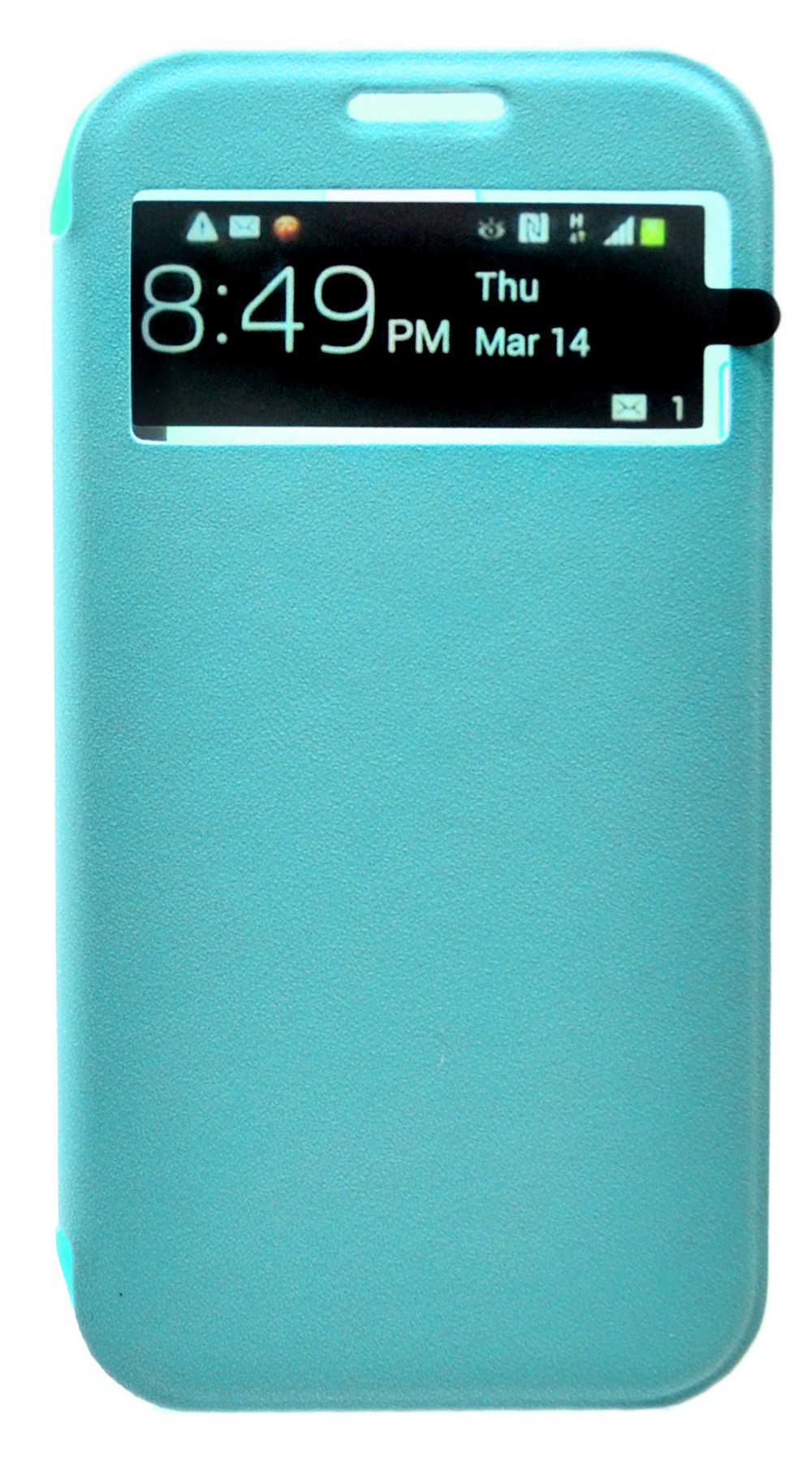 Θήκη Book S-View Baseus Folio για Samsung i9505/i9500 Galaxy S4 Μπλέ με ενεργό S-View